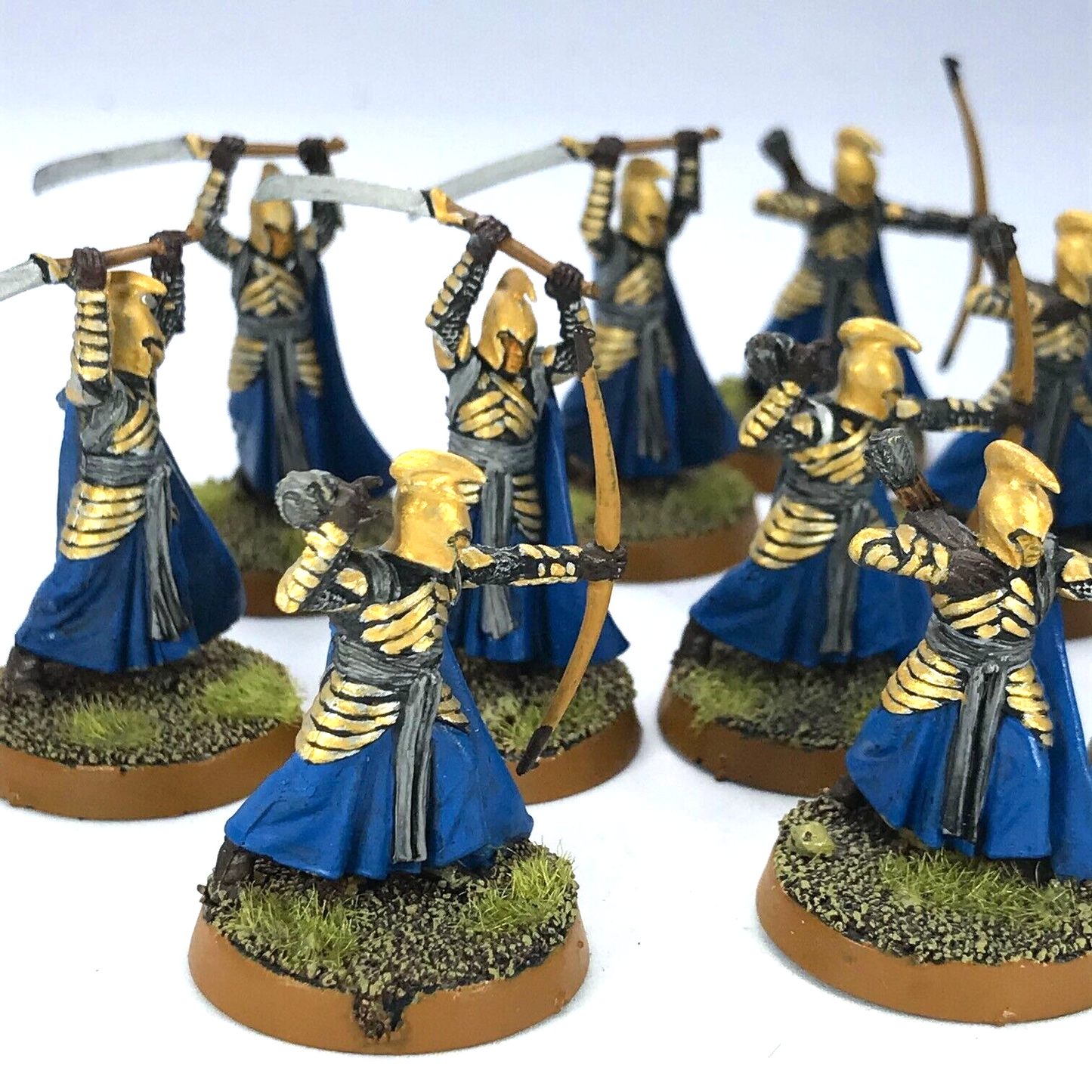 Last Alliance Elves - Painted - LOTR / Warhammer / Lord of the Rings C1968