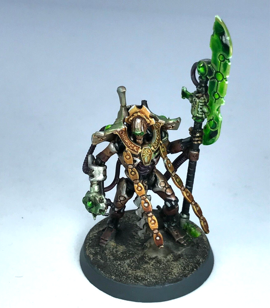 Necron Overlord With Tachyon Arrow Necrons - Painted - Warhammer 40K C2743