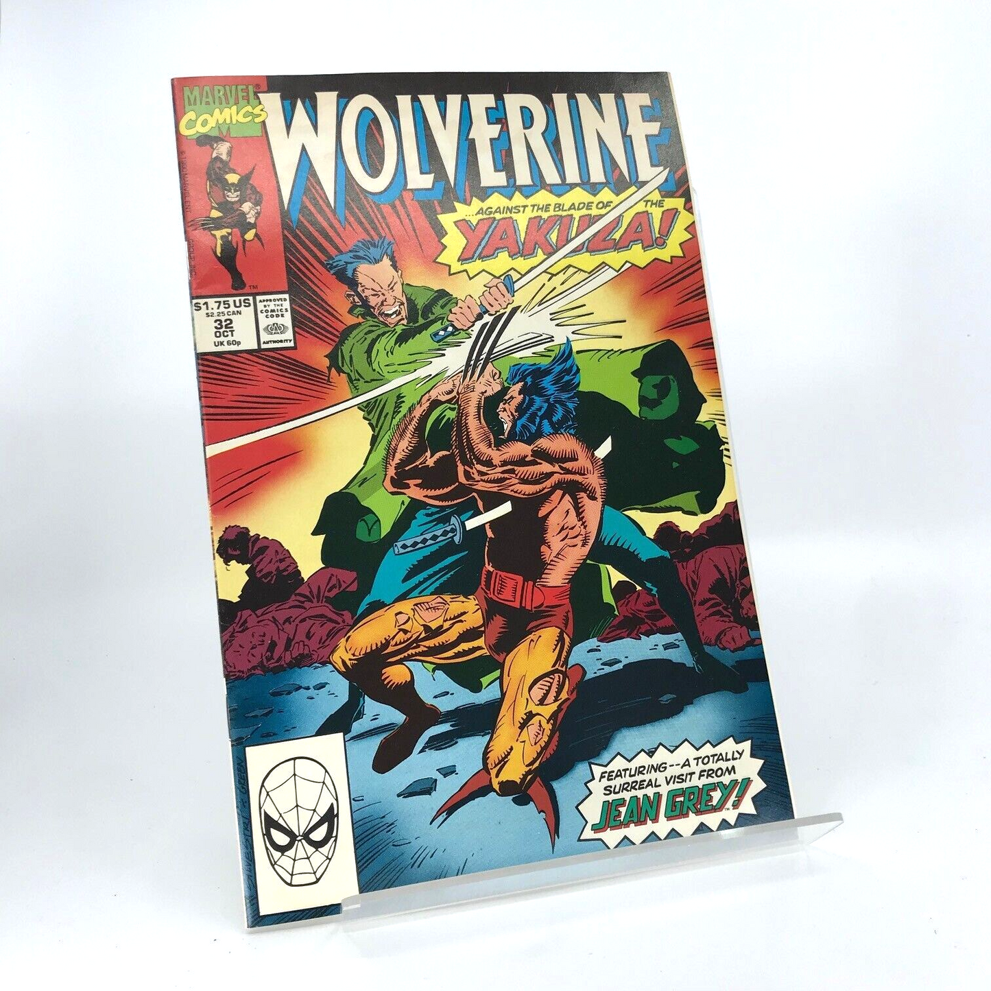 Wolverine Issue 32 - Marvel Comics - Vintage Comic D530