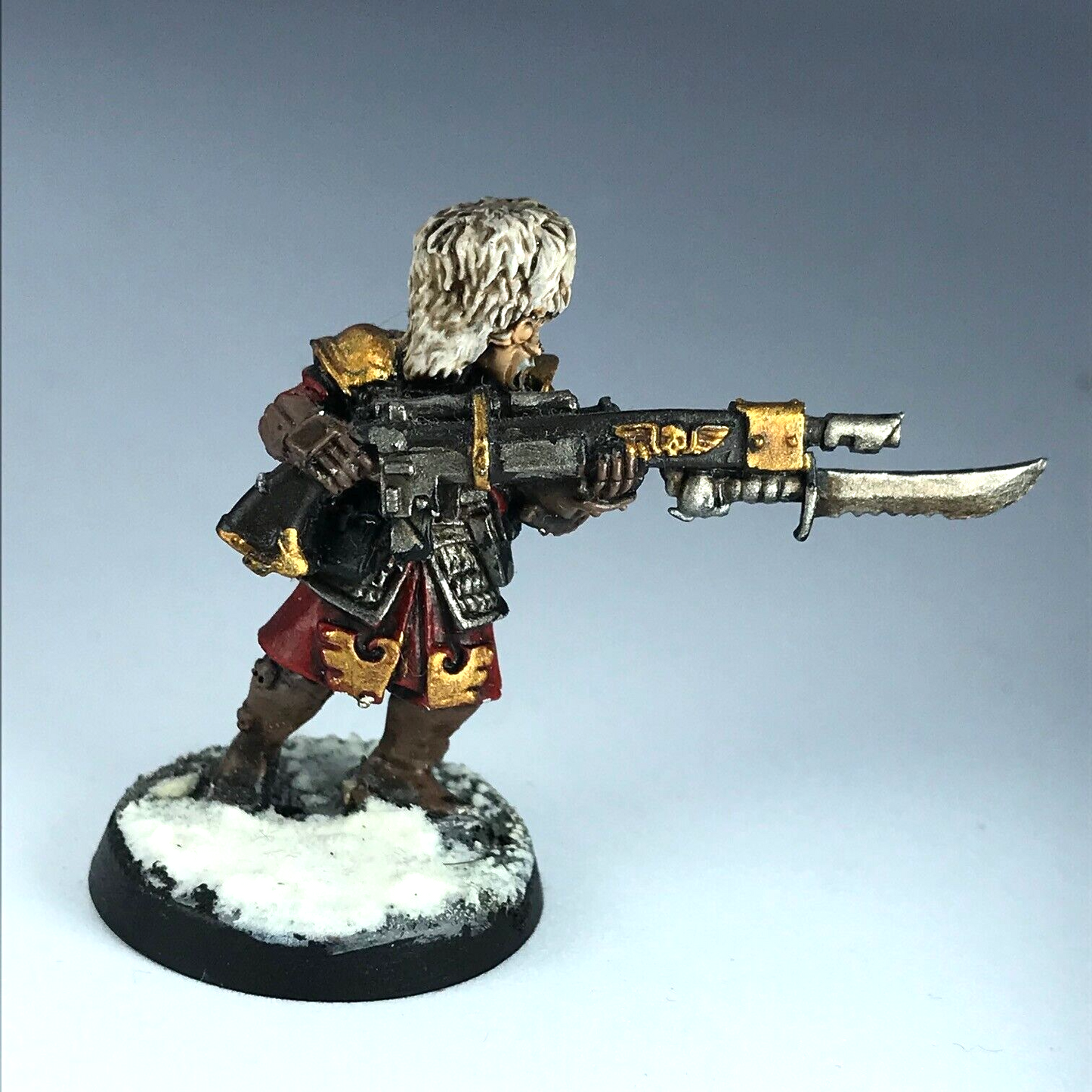 Metal Vostroyan Guard Rifleman Imperial Guard Painted - Warhammer 40K X12752