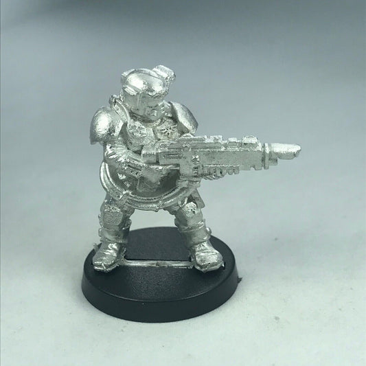 Metal Imperial Guard Kasrkin Stormtrooper Rifleman - Warhammer 40K X86