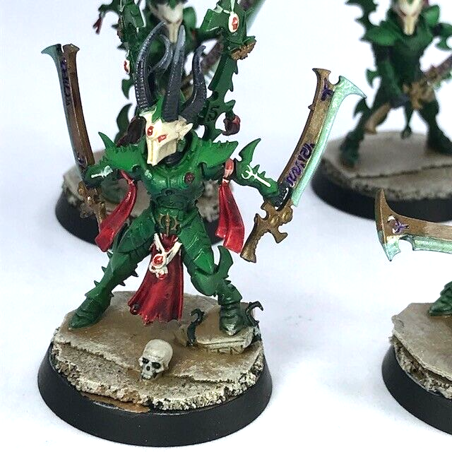 Incubi Drukhari Dark Eldar - Warhammer 40K Games Workshop Painted C4538