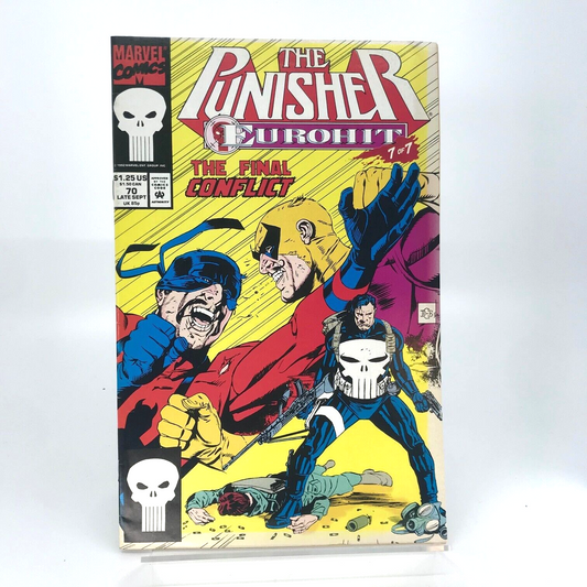 The Punisher Issue 70 Original Vintage Comic - Marvel Comics D50