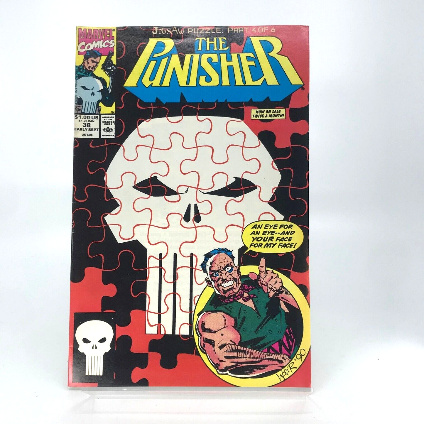 The Punisher Issue 38 Original Vintage Comic - Marvel Comics D37