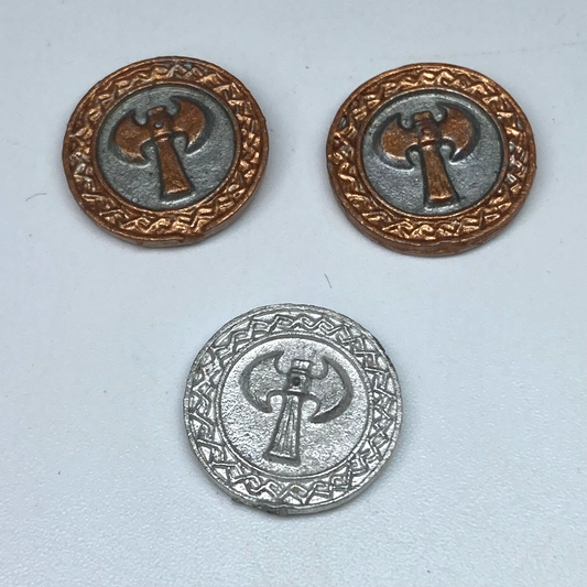 Ironbreaker Dwarf Shields  - Parts / Kitbash - Warhammer Fantasy Metal X16594
