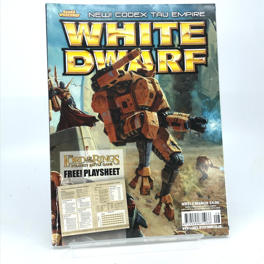 White Dwarf 315 Magazine Games Workshop Warhammer Fantasy 40,000 40K M476