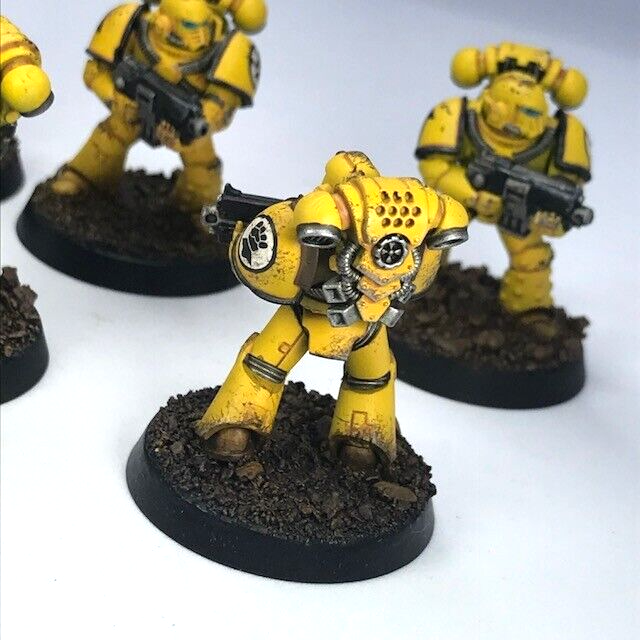 Imperial Fists Tactical Squad - Warhammer 30K Games Workshop Painted C4781