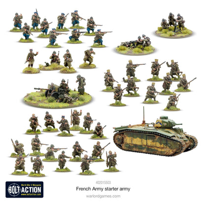 French Starter Army - Warlord Games Bolt Action Miniatures