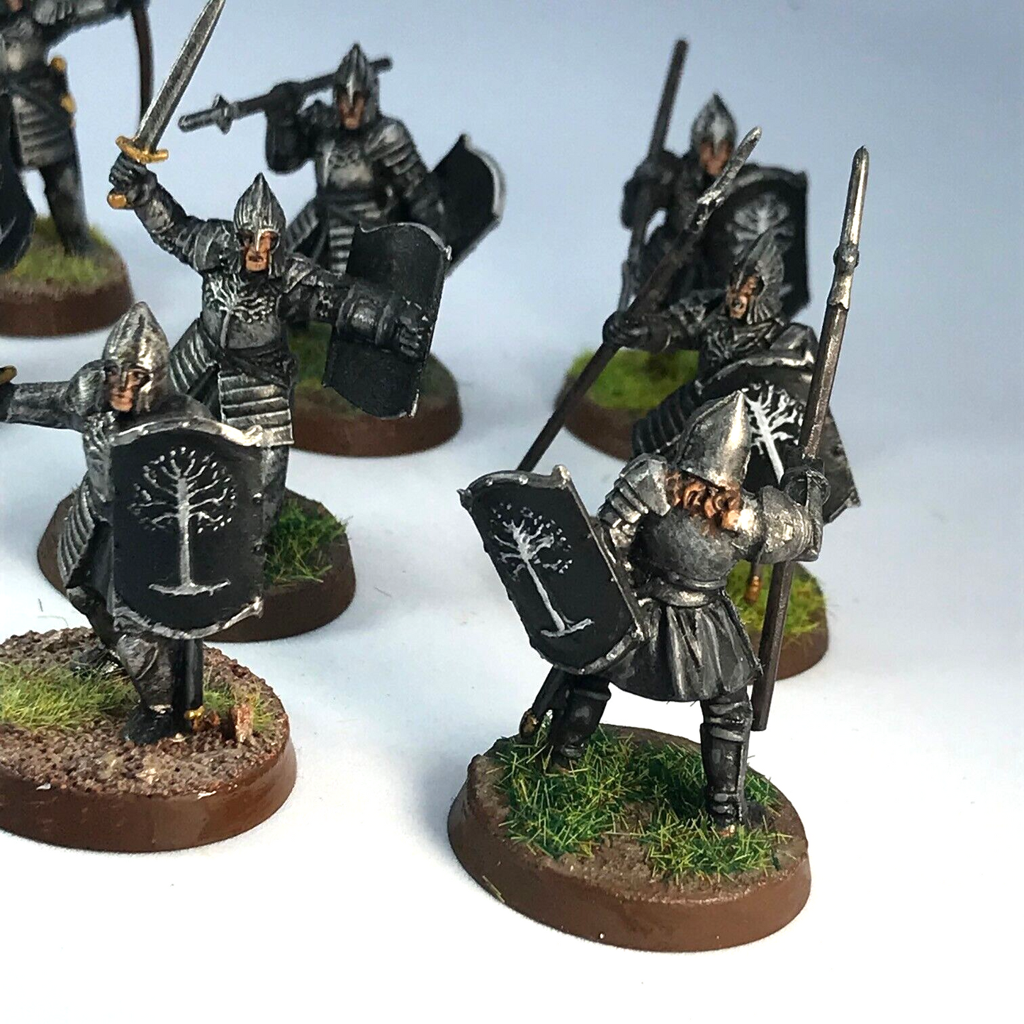 Minas Tirith Warriors Warhammer / Lord of the Rings Painted Games Workshop C4559