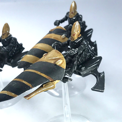 Aeldari Eldar Windriders Squad Jetbikes - Painted - Warhammer 40K C2