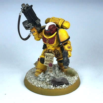 Imperial Fist Primaris Space Marines Lieutenant - Painted - Warhammer 40K X265