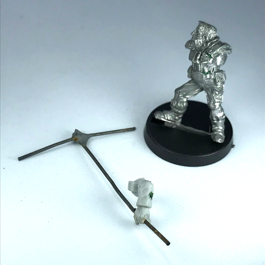 Classic Metal Rogue Trader Imperial Army Trooper - Warhammer 40K X4696