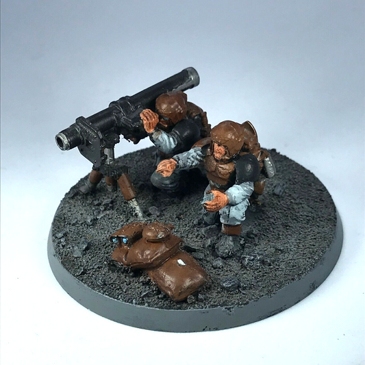 Imperial Guard Cadian Rocket Launcher Team - Warhammer 40K C3596