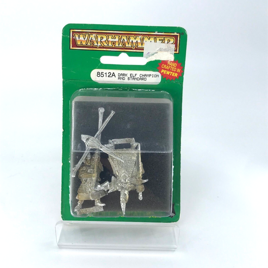 Champion and Standard Dark Elves Blister - Citadel Warhammer Fantasy C2493