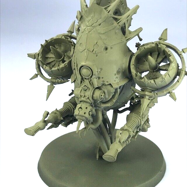 Foetid Bloat-drone Death Guard Chaos Space Marine Warhammer 40K Undercoated