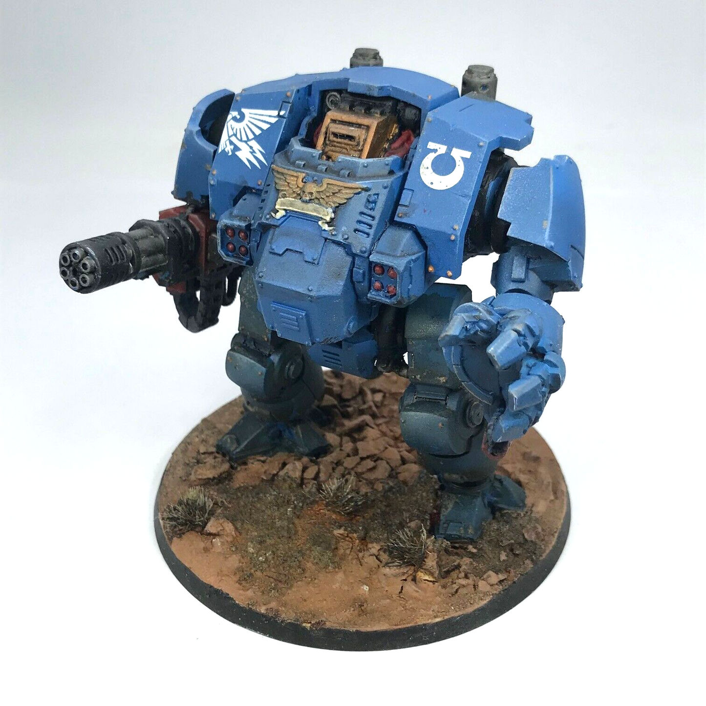 Space Marine Primaris Redemptor Dreadnought - Painted - Warhammer 40K BOX104