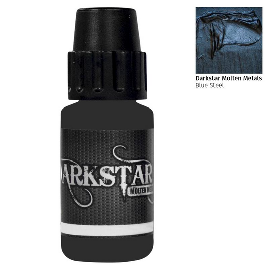 Blue Steel Darkstar Molten Metals Paint - 17ml Bottles New & Unopened