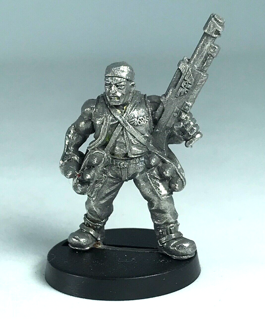 Classic Metal Catachan Rocket Launcher Crew Imperial Guard - Warhammer 40K X1738