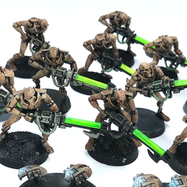 Necron Warriors Squadron - Warhammer 40K Games Workshop Painted C4091