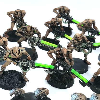 Necron Warriors Squadron - Warhammer 40K Games Workshop Painted C4091