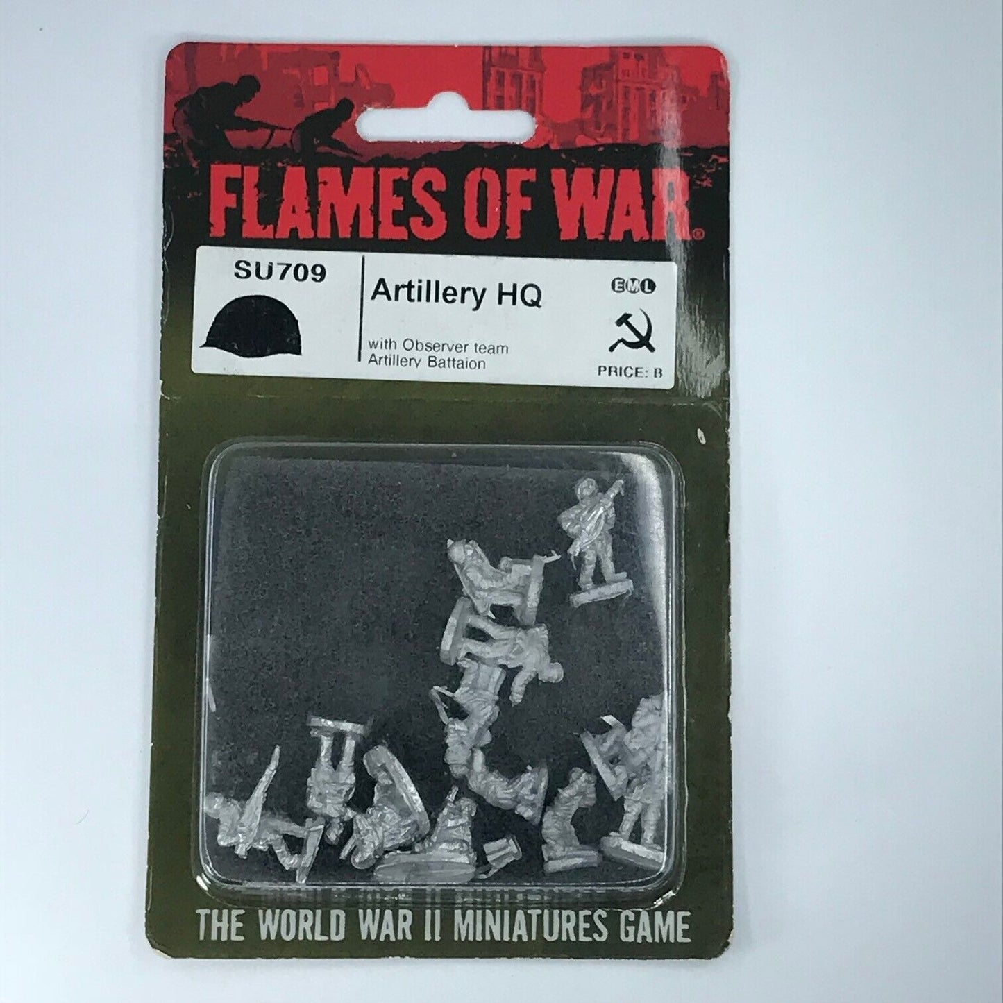 Soviet Artillery HQ Blister - Flames of War C1243