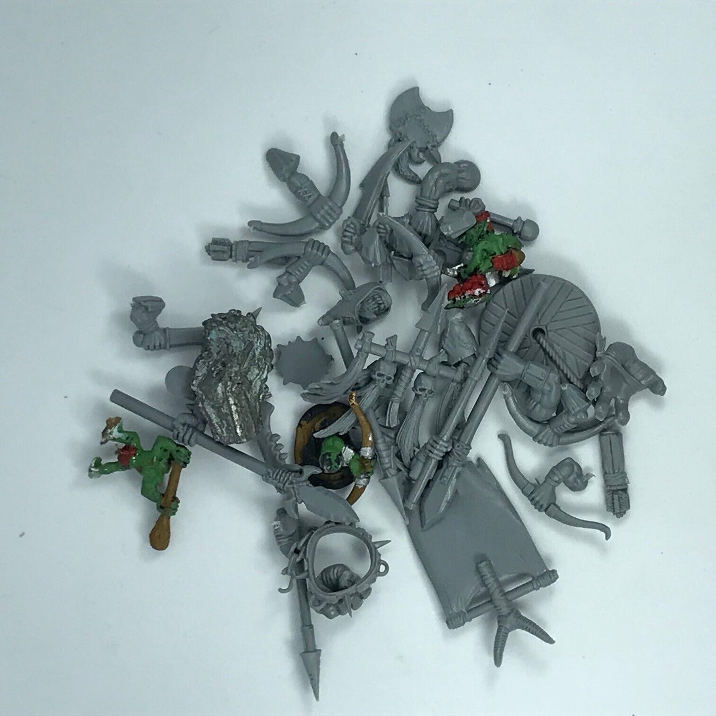 Orc Goblin Bits Accessories Custom Kit Bash - Warhammer Fantasy X7352