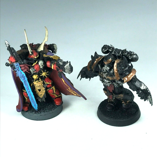 Chaos Space Marine Lord and Champion - Warhammer 40K X8213