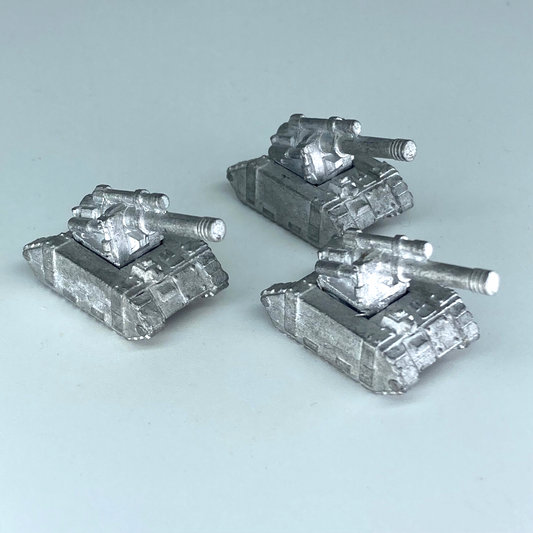 Basilisk Tanks - Imperial Guard - Epic Armageddon Warhammer Classic Metal X4748