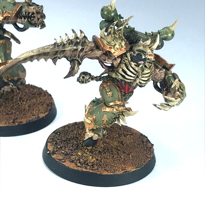 Death Guard Chaos Space Marines Greater Possessed Painted - Warhammer 40K C1392