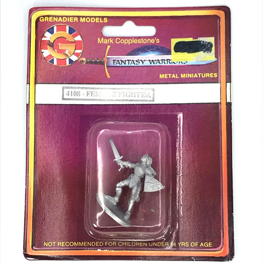 Master Female Fighter - Fantasy Personalities - Grenadier Models - Blister C2271