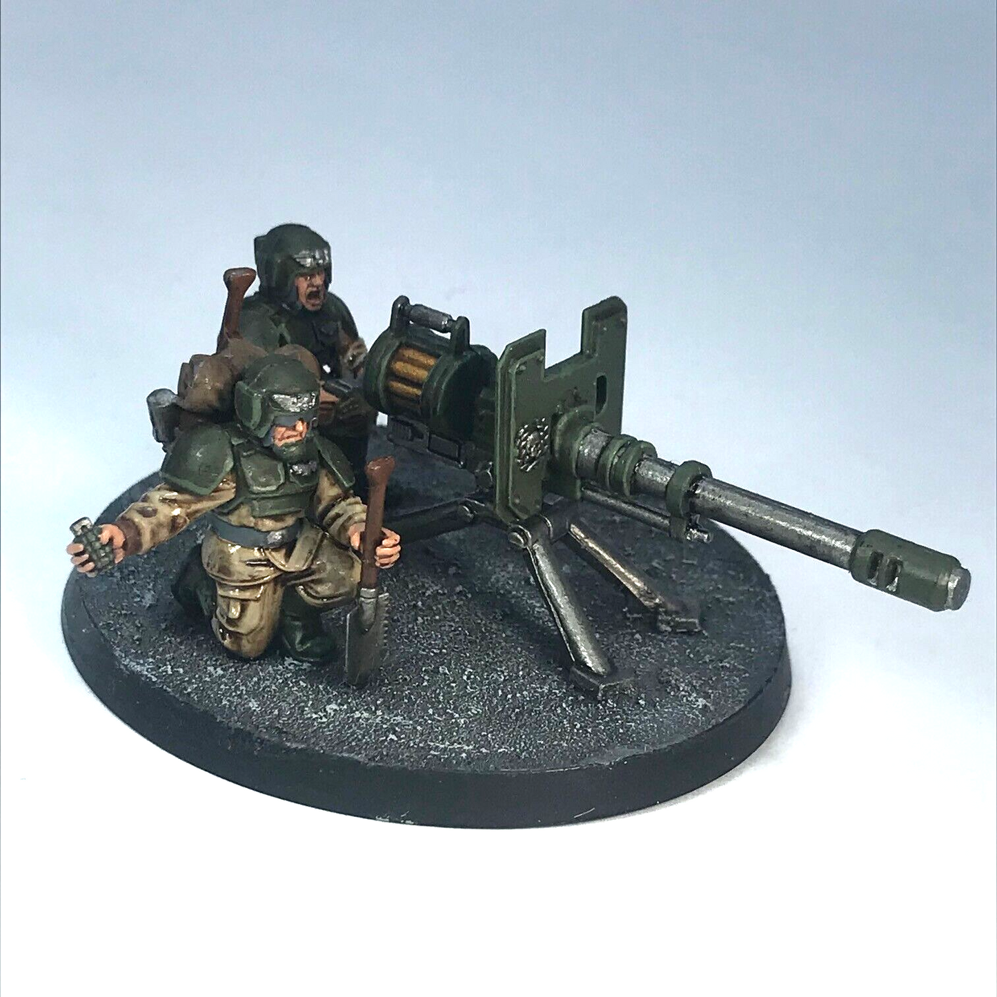 Imperial Guard Cadian Auto Cannon Astra Militarum - Painted Warhammer 40K C3971