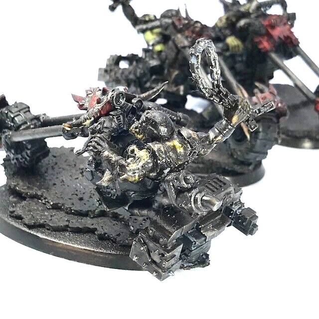Space Ork Custom Bike Squad - Warhammer 40K Games Workshop BOX186