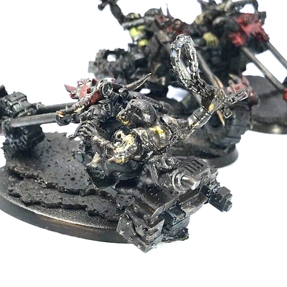 Space Ork Custom Bike Squad - Warhammer 40K Games Workshop BOX186