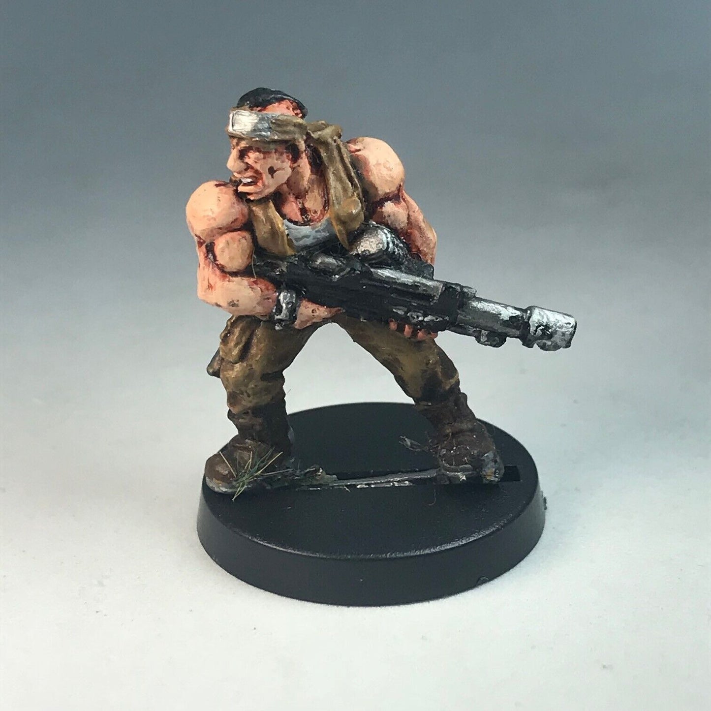 Metal Catachan Rifleman Imperial Guard - Painted - Warhammer 40K X1352