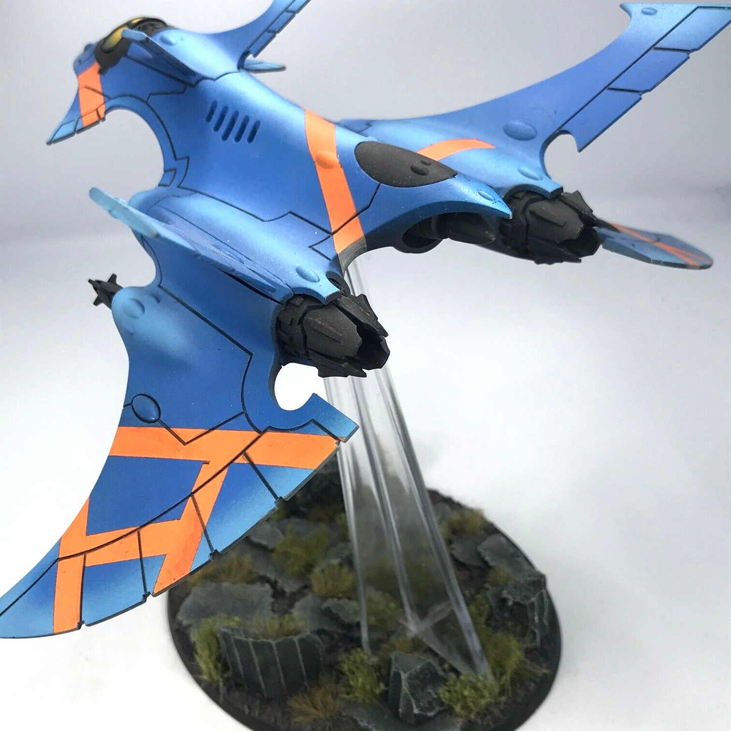 Eldar Crimson Hunter Flyer Aeldari - Painted - Warhammer 40K