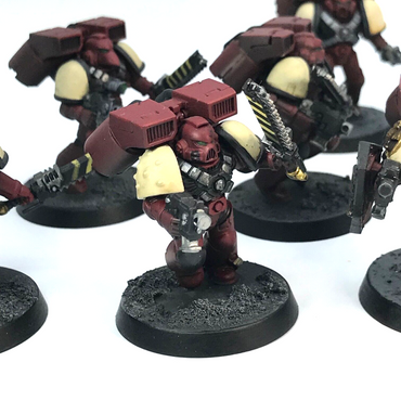 Space Marine Assault Marine Squad Painted - Warhammer 40K C1979