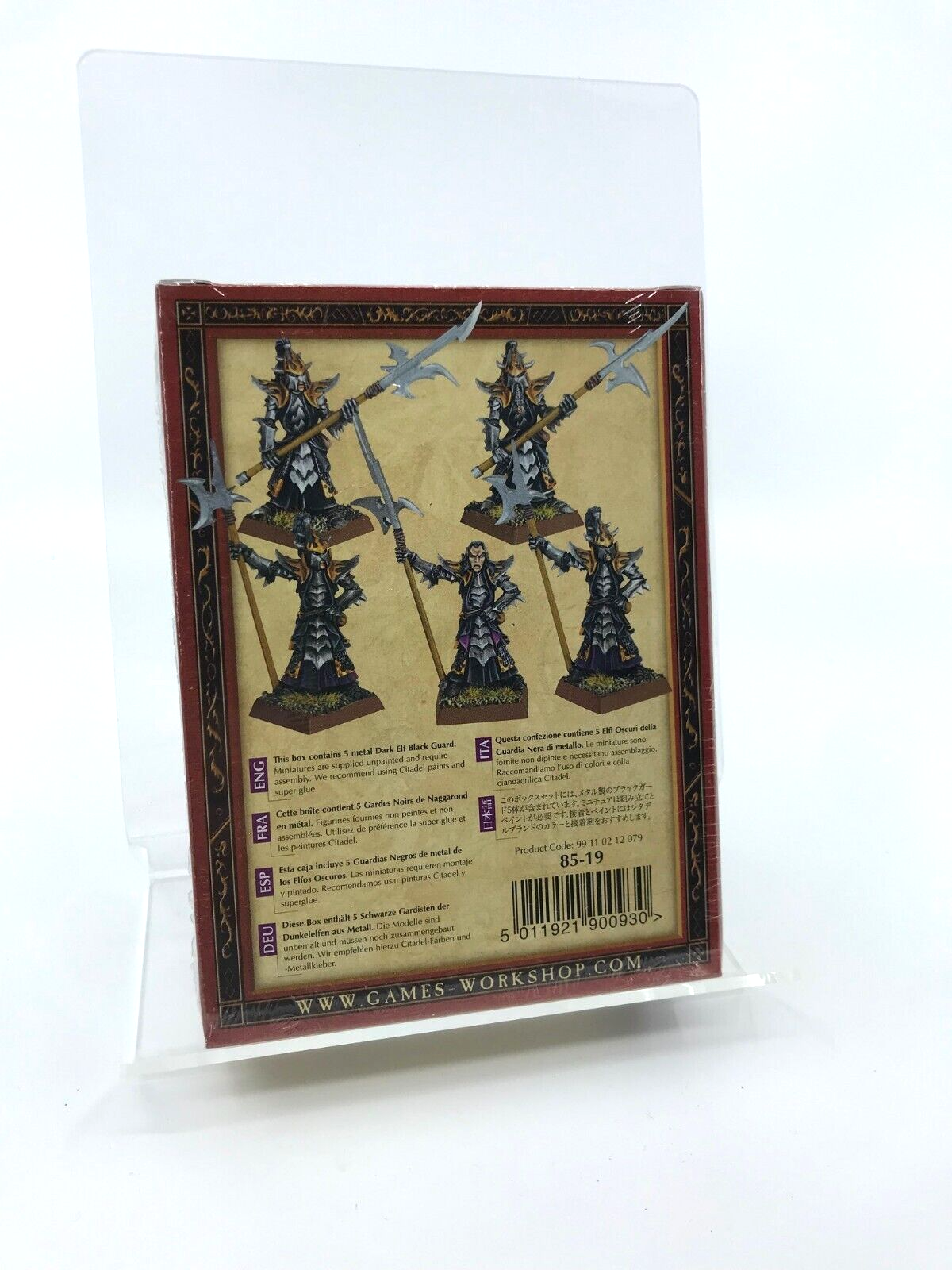 Dark Elves Black Guard Warriors - Sealed Warhammer Fantasy Games Workshop 1