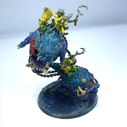 Loonboss on Mangler Squigs Gloomspite Gits - Painted Warhammer Age of Sigmar