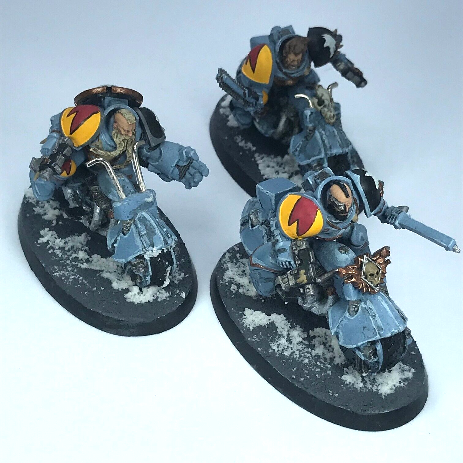 Merlin Space Wolves Space Wolves Custom Bike Squad Space Marines - Warhammer 40K C3326