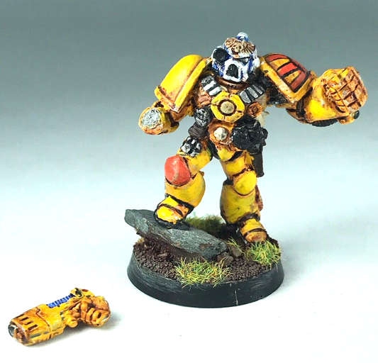 Classic Metal Space Marine Captain Commander Rogue Trader - Warhammer 40K X1537