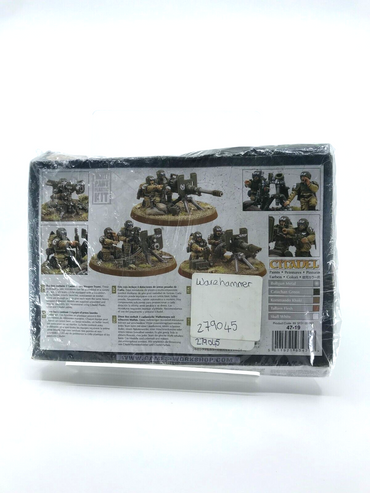 Cadian Heavy Weapons Squad Astra Militarum - Unopened - Warhammer 40K 2