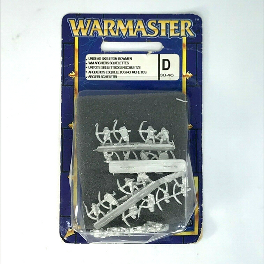 Metal Undead Skeleton Archer Warmaster Blister - OOP - Warmaster Warhammer C2326