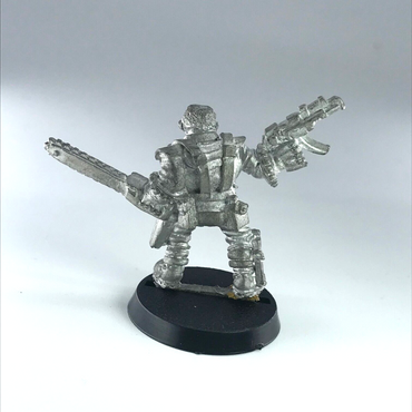 Imperial Army Trooper with Chainsaw Rogue Trader - Warhammer 40K Metal X12726