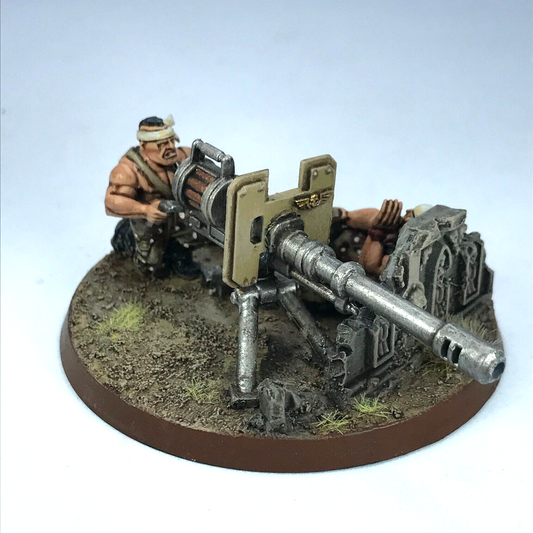 Catachan Autocannon Team Imperial Guard - Painted - Warhammer 40K GW C2262