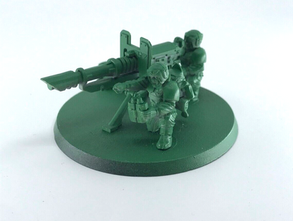 Cadian Lascannon Team Imperial Guard - Painted - Warhammer 40K C3201