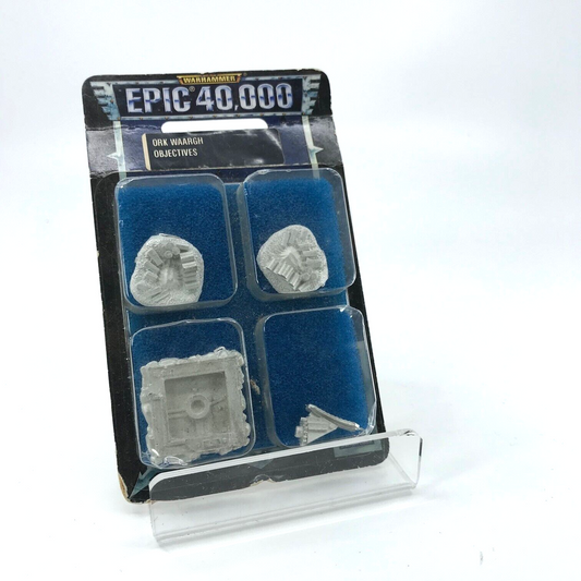 Space Ork Waargh Objectives Blister - OOP - Epic Warhammer 40K C4318