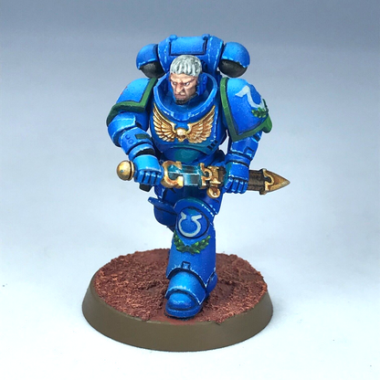 Lieutenant Calsius Ultramarines Space Marines - Painted - Warhammer 40K X1046