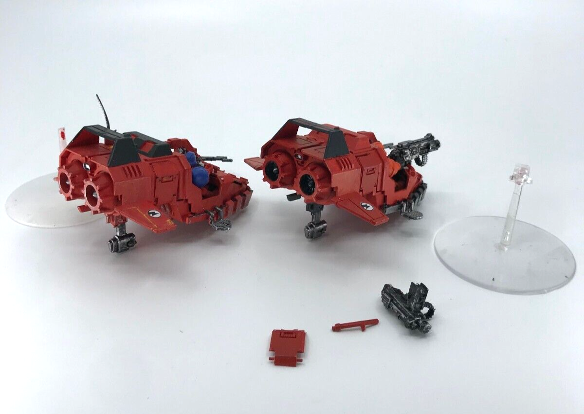 Blood Angels Landspeeder Lot - Varying Condition - Warhammer 40K BOX33