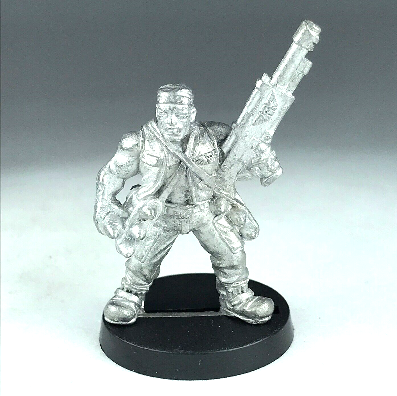 Metal Catachan Rifleman Rocket Loader Imperial Guard - Warhammer 40K X3585