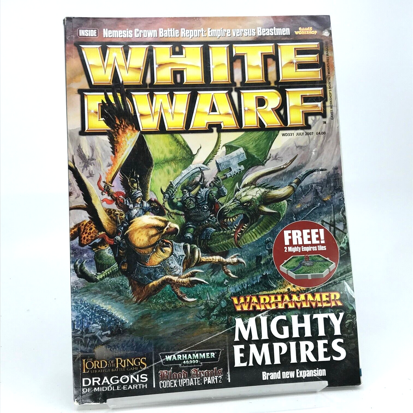 White Dwarf 331 Magazine Games Workshop Warhammer Fantasy 40,000 40K M413